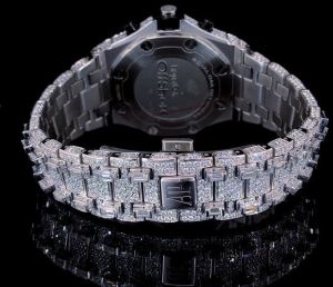 Automatic Bust Down Diamond VVS Moissanite Watch