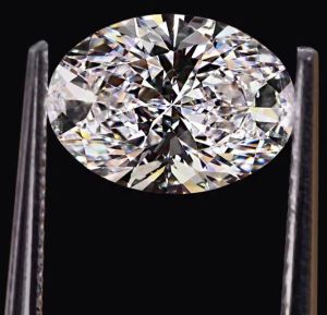 Brilliant Oval Cut Lab Grown Diamond
