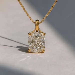 Cushion Cut Lab Grown Pendant