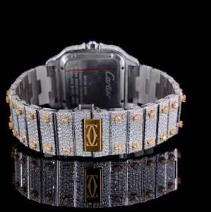 Handcrafted Arabic Moissanite Watch