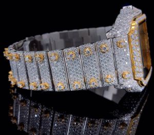 Iced Out VVS Moissanite Diamond Watch