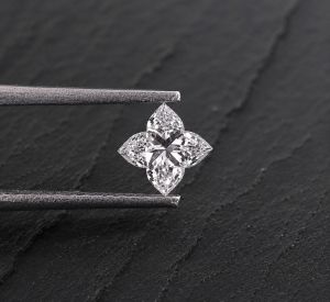 Lily Flower Cut Lab Grown Diamond