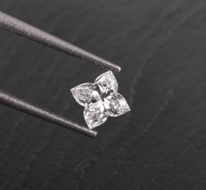 Lily Flower Cut Lab Grown Diamond