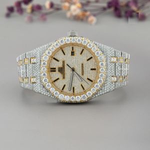 Men Luxury Fully Iced Out VVS Watch