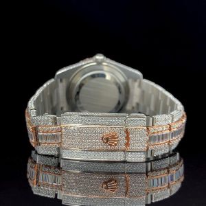 Men Luxury Iced Out Hip Hop Bust Down Watch