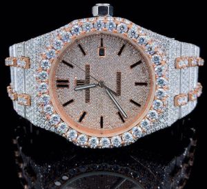 Real VVS Moissanite Diamond Watch