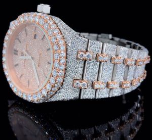 Real VVS Moissanite Diamond Watch