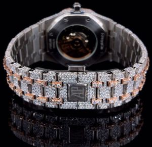 Real VVS Moissanite Diamond Watch
