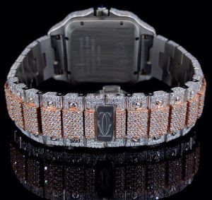 Rose Gold Radiance Arabic Diamond Watch