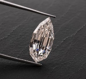 Step Pear Cut Lab Grown Diamond