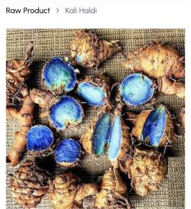 Organic Black Turmeric Finger