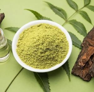 Dried Neem Leaf Powder