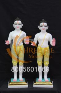 Akshar Purushottam Maharaj Premium Marble Statue