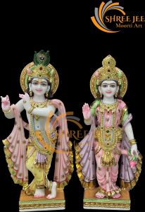 Radha Krishna Premium Marble Statue
