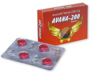 Avana 200mg Avanafil Tablets