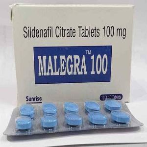 Malegra 100mg Sildenafil Citrate Tablets