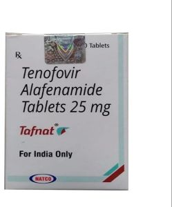 Tafnat 25mg Tenofovir Alafenamide Tablets