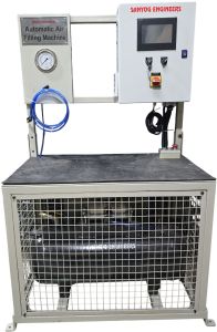 Automatic Air Filling Machine with Blasting
