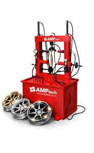 Two Wheeler Alloy Wheel Rim Straightener