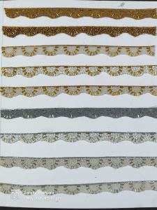Fan Seed Bead Scalloped Lace