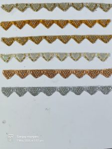 Pearl & Moti Triangle Lace