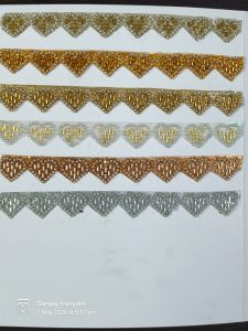 Pearl & Moti Triangle Lace