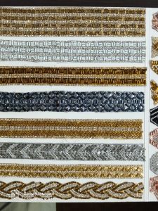 Pipe Bead Ladder Designer Lace