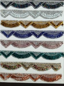 Stone Moti Work Lace