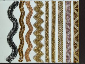 Wave Geometric Designer Lace