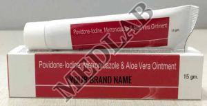 Povidone Iodine Metronidazole Aloe Vera Ointment