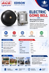 Electric Gong Bell - Make Edison