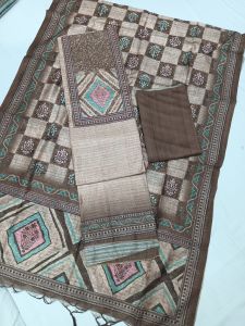 pcm202 maheshwari silk cotton top dupatta sets