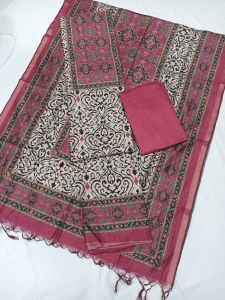 pcm204 Maheshwari Silk Top Bottom Silk Dupatta Set