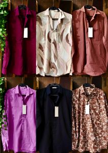 Mens Casual Relaxed Fit Cotton Shirt