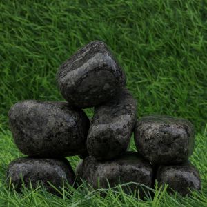 Black Beauty Wet Garden Pebbles