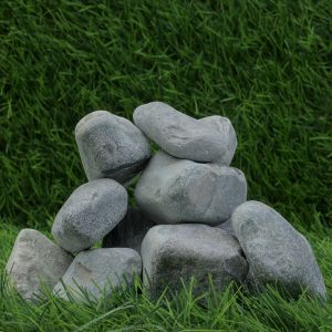 Green Dry Garden Pebbles