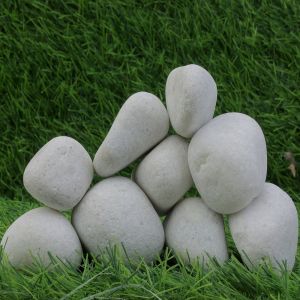 Super White Garden Pebbles
