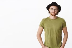 Mens Olive Green Lifestyle Cotton T-Shirt