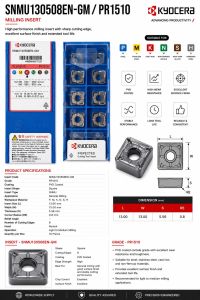 snmu130508-gm Indexable Milling Insert