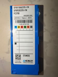 spxr1504edtr-FM pc3700 Carbide Milling Insert