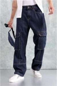 Men Denim Joggers