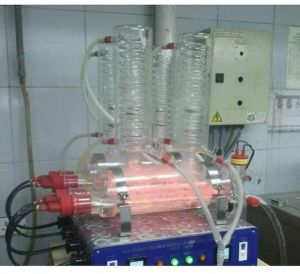Double Glass Distillation Unit