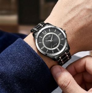 Mens Premium Chain Wrist Watch