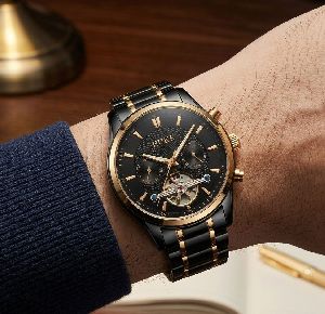 Mens Premium Chain Wrist Watch