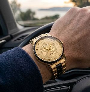 Mens Premium Chain Wrist Watch