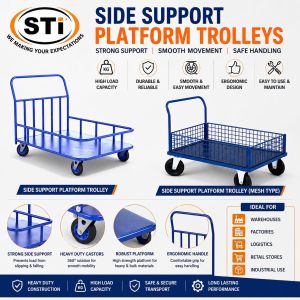 Side Support Platform Trolley