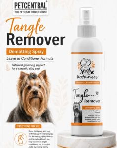 Tangle Remover Dog Detangling and Shine Spray