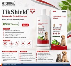 Tik Sheild Ectoparasite Control Shampoo