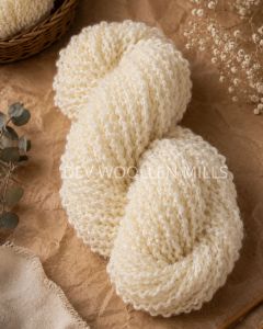 Natural Cream New Zealand Wool Yarn