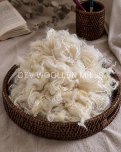 Raw Lincoln Wool Locks